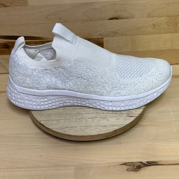 AVIA Mesh Pure White Slip On Sneakers W7 - Picture 1 of 9